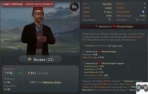 Victoria 3: how Pops management works, the population