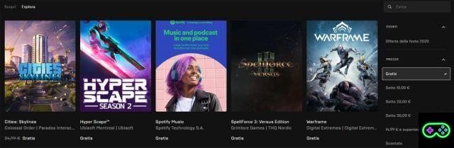 Epic Games Store met à jour avec… Spotify ??