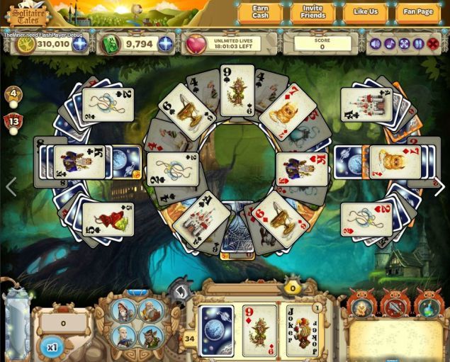 Solitaire Tales Cheats: Cheat de pontuação super alta