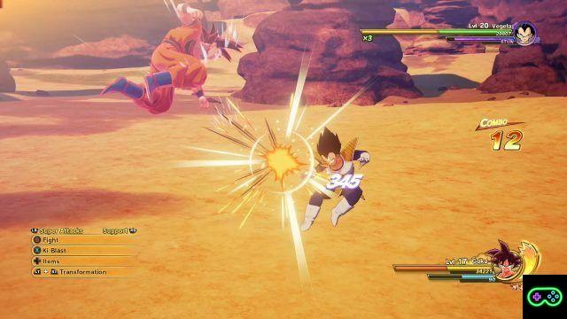 Ven a batir a Vegeta en Dragon Ball Z Kakarot