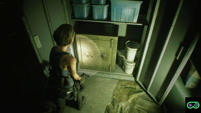 Resident Evil 3 Remake : Combinaisons de coffres-forts et de casiers