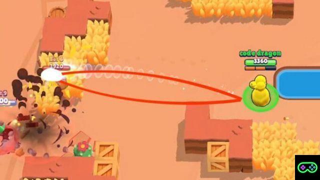 Brawl Stars prévisualise et guide le nouveau gadget de Piper. Analyse par balle guidée