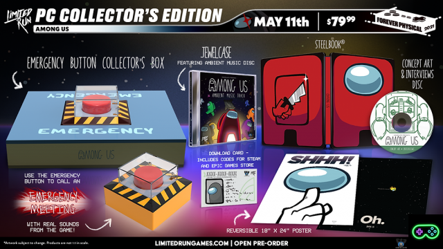 ? Réunion d'urgence! ? arrive la Collector's Edition pour PC di Among Us