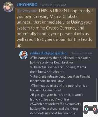 Cooking Mama: Cookstars between false blockchains and real legal problems