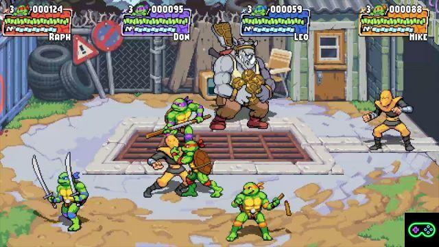 Shredder's Revenge, a scrolling fighting game of Ninja Turtles, revealed