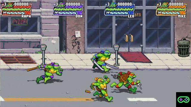 Shredder's Revenge, a scrolling fighting game of Ninja Turtles, revealed