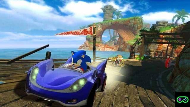 Carreras de Sonic y Sega All Stars