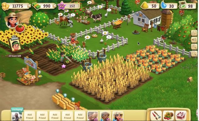 FarmVille 2 trapaceia por dinheiro, experiência e posses