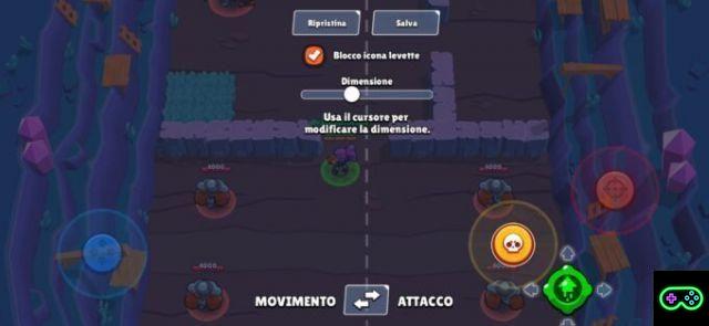 Brawl Stars te permite mover botones en la pantalla