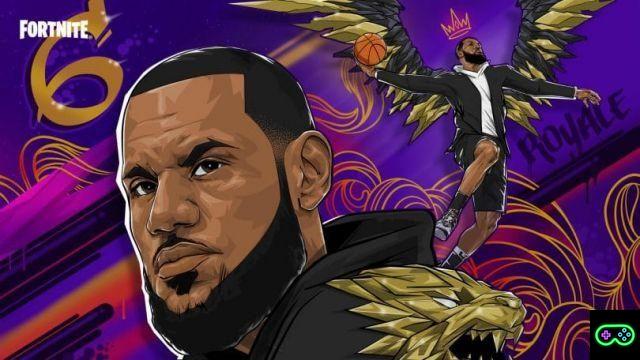 All LeBron James skins and items in Fortnite