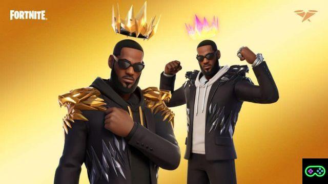 All LeBron James skins and items in Fortnite