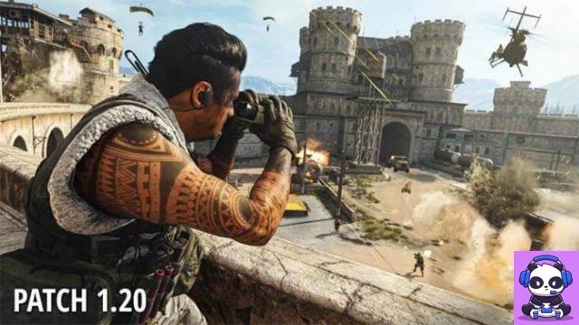 Actualización de Call of Duty Modern Warfare / Warzone 1.20 del 29/04/2020