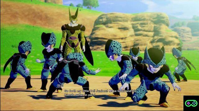 Viens battre Cell Jr dans Dragon Ball Z Kakarot