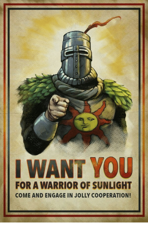 Vamos contar histórias: Solaire (Dark Souls)