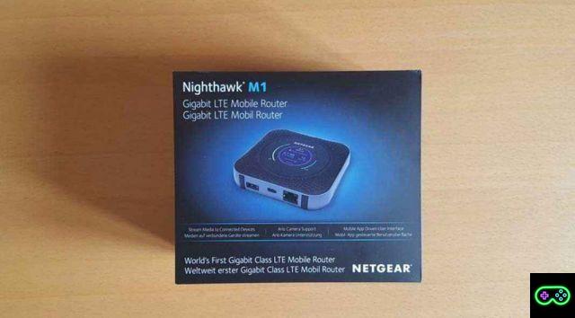 The best portable gaming router? Netgear Nighthawk M1 - GIGABIT 4G