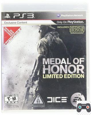 The content of the PS3 limited edition of Medal of Honor!