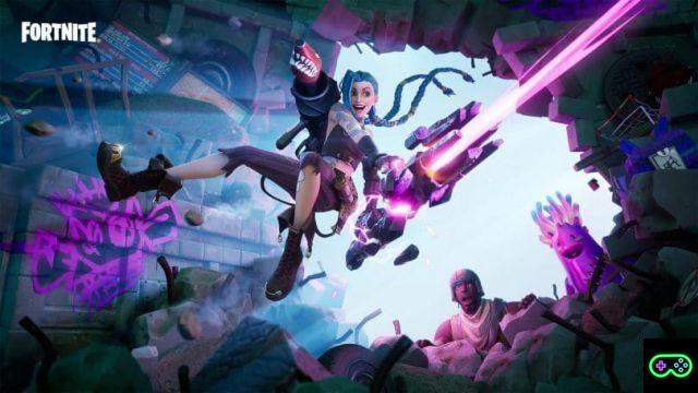 Jinx from League of Legends on Fortnite: confirmation arrives!