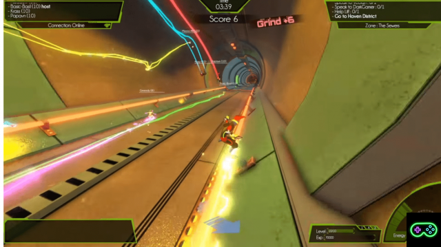 Along the lines of Jet Set Radio, comes Hover: Revolt of Gamers